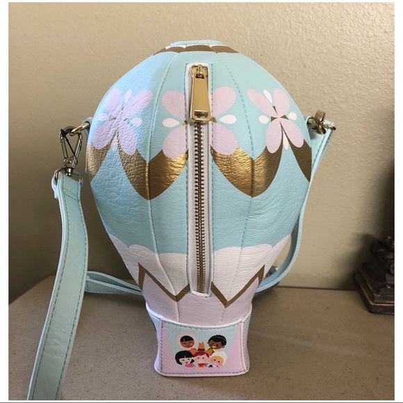 Disney Handbags - DISNEY PARKS ITS A SMALL WORLD HOT AIR BALLOON BAG
